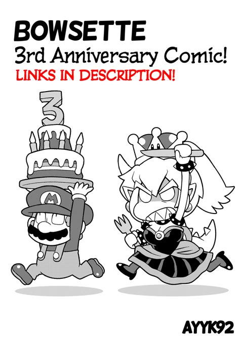 Bowsette 3rd Anniversary Comic by ayyk92 on。